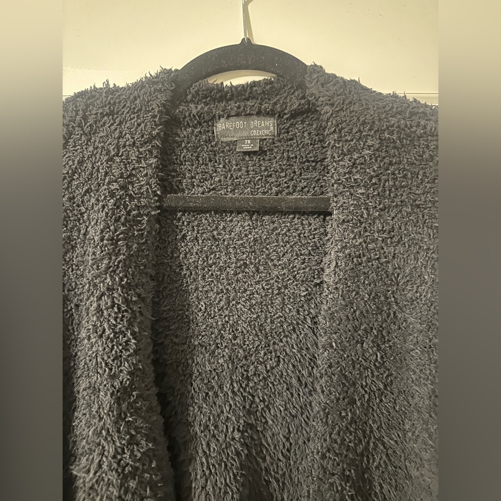 Barefoot dreams cozy chic knit sweater